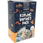 Fusion Select Organic Konjac Noodles - Shirataki Rice Angel Hair Spaghetti Knots Spaghetti - Healthy Diet Pasta - Rich in Fiber - Vegan Keto Pal