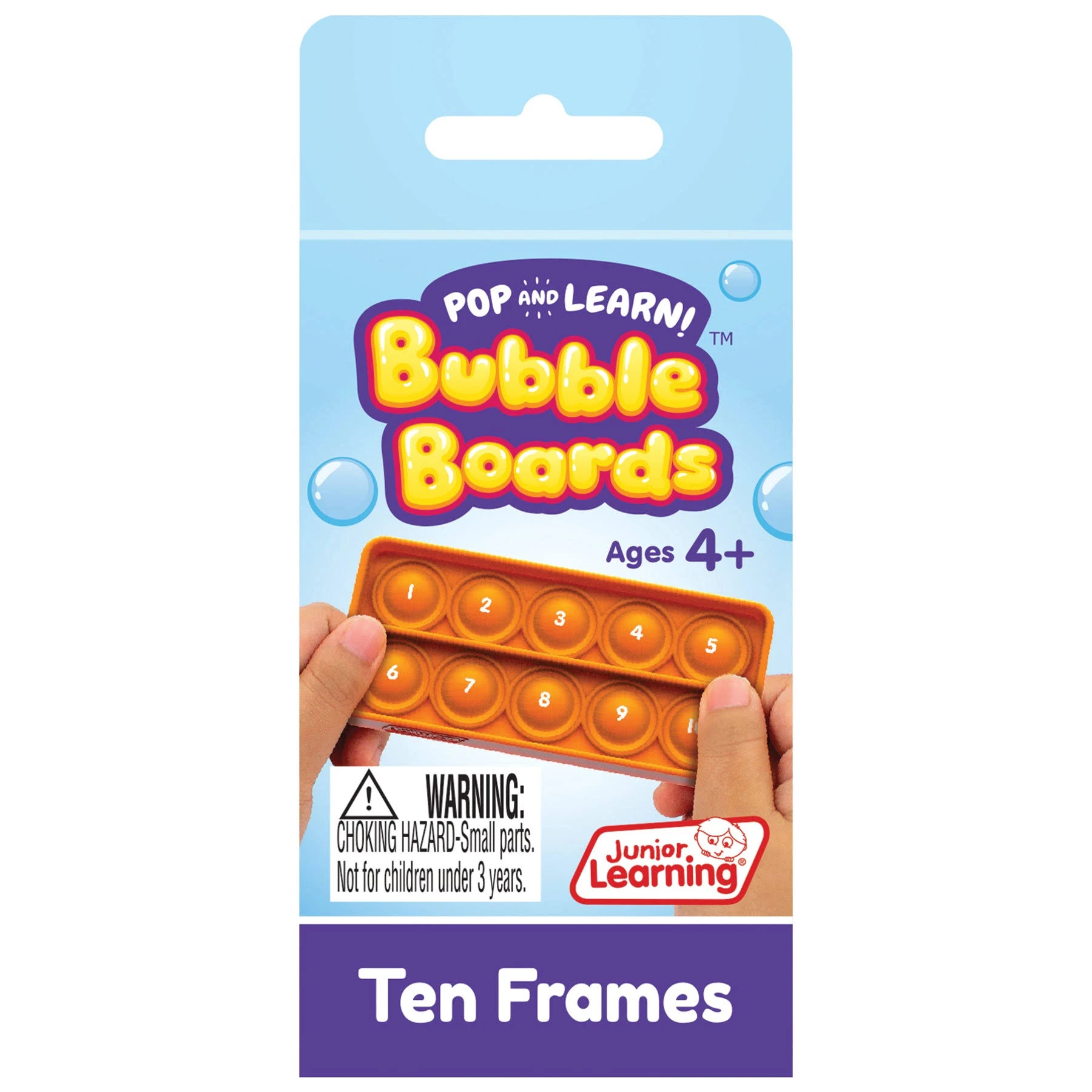 Junior Learning Ten Frames Bubble Boards (JL673) 4" x 2"