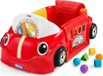 Fisher-Price Baby Toy Laugh & Learn Crawl Around Car Red Activity Center with Educational Music & Lights for Infants Ages 6+ Months (Amazon Exclusive)