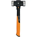 Fiskars - 750660-1001 - Pro IsoCore 4 lb. Double Flat Face Sledge Hammer 14 in. Steel Handle