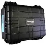 3800 Weatherproof Protective Case, Large, Black