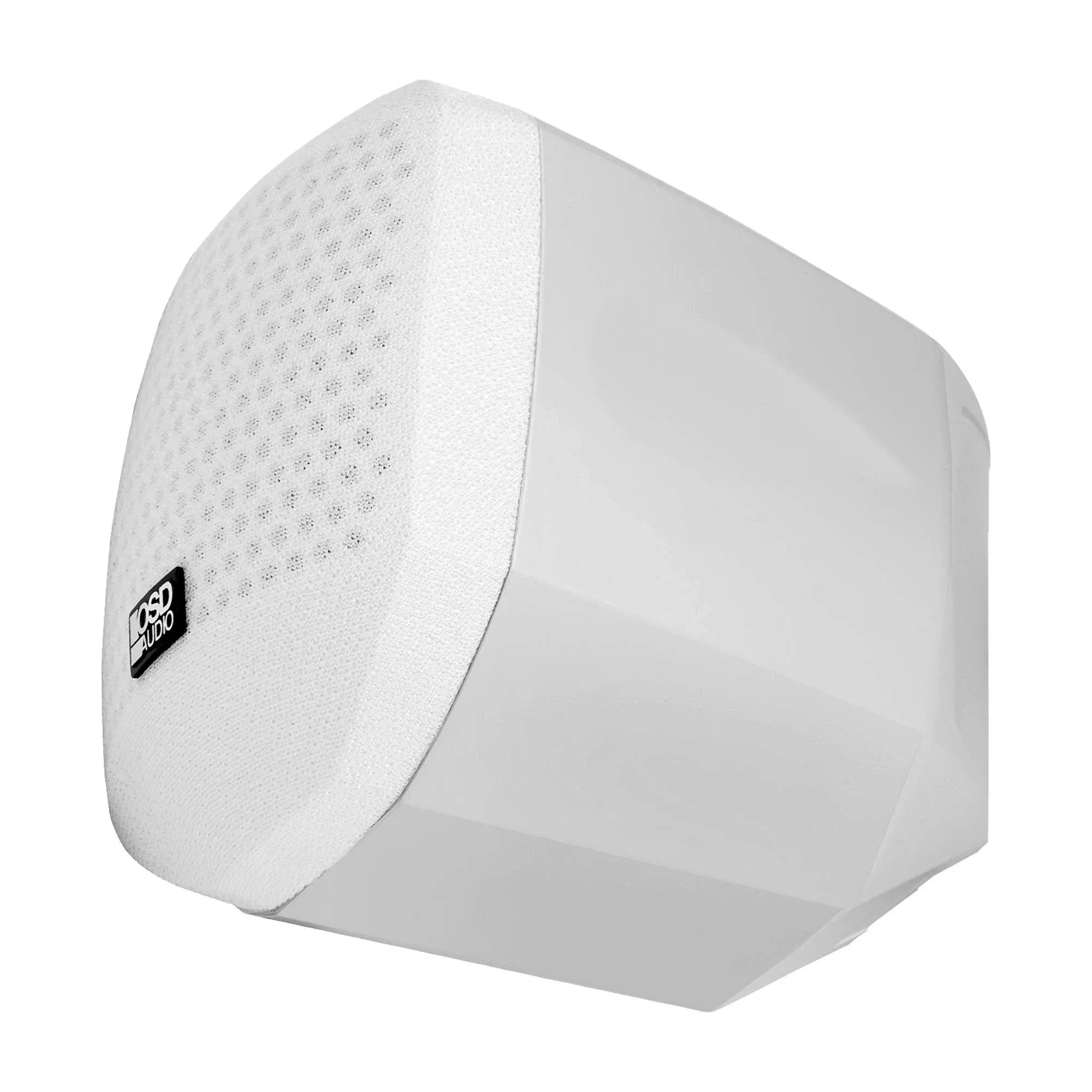 OSD Nero 3" Cube Speaker Mountable Swivel Home Theater Setup 25W RMS Power (White Single)