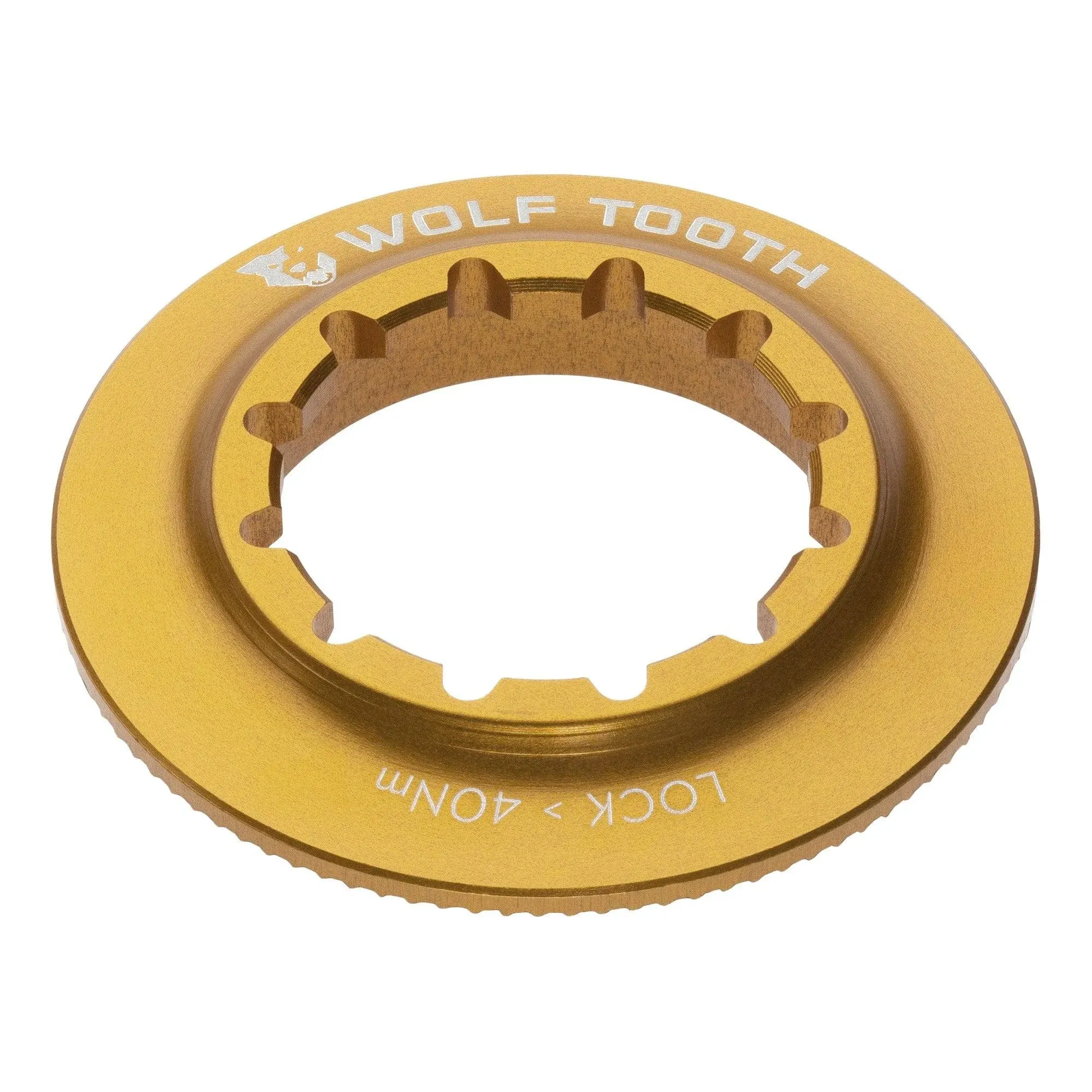 Wolf Tooth Centerlock Rotor Lockring - Internal Splined, Red