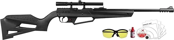 Umarex NXG APX EZ Load .177 Pellet BB Gun Multi-Pump Air Rifle w/ Scope Kit 