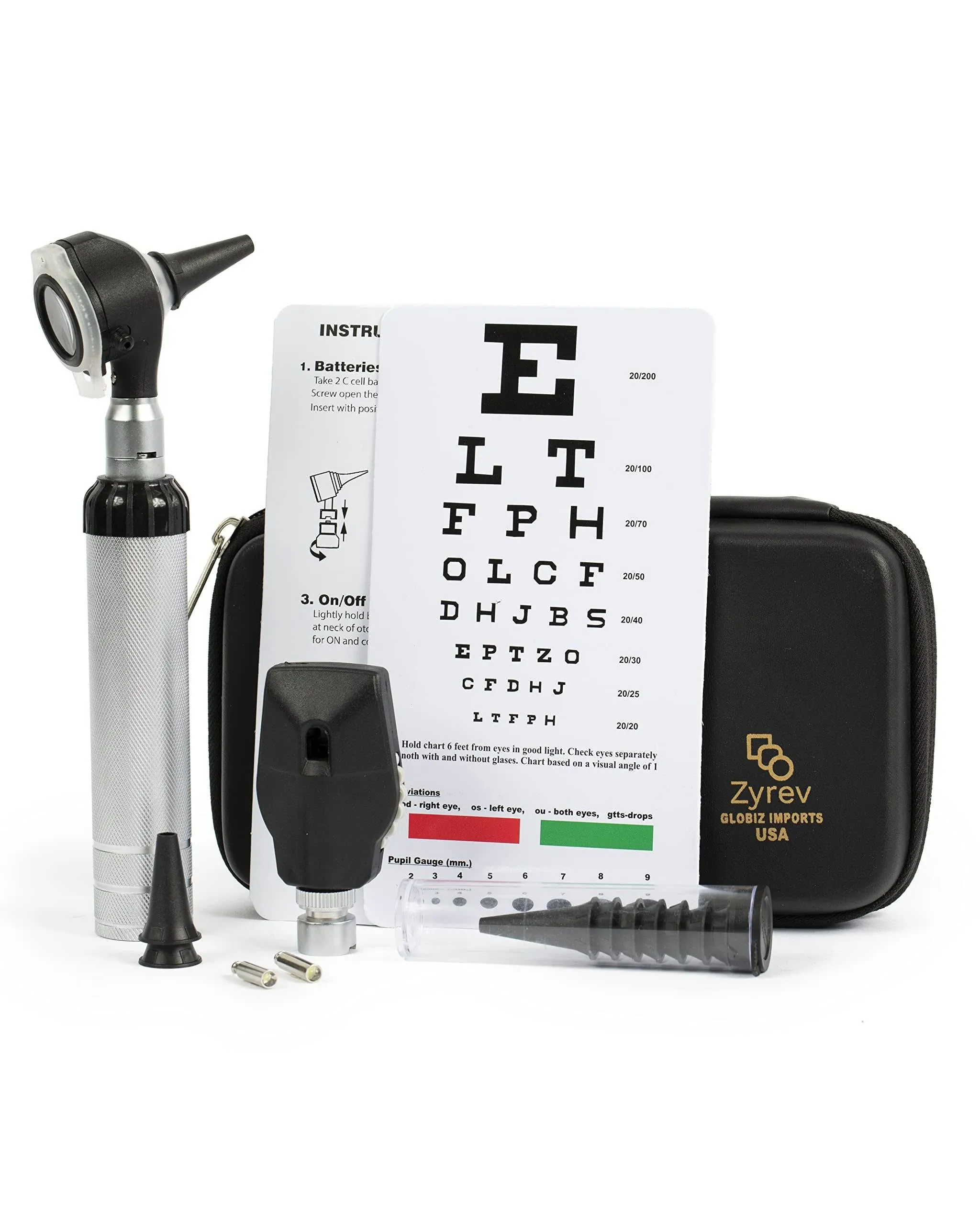 Multi purpose Zyrev Combo Otoscope Oph Set