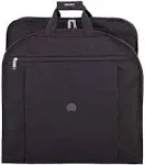 Delsey 52" Dress Cover Garment Bag Black