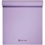 Gaiam 5mm Solid Yoga Mat - New Lilac