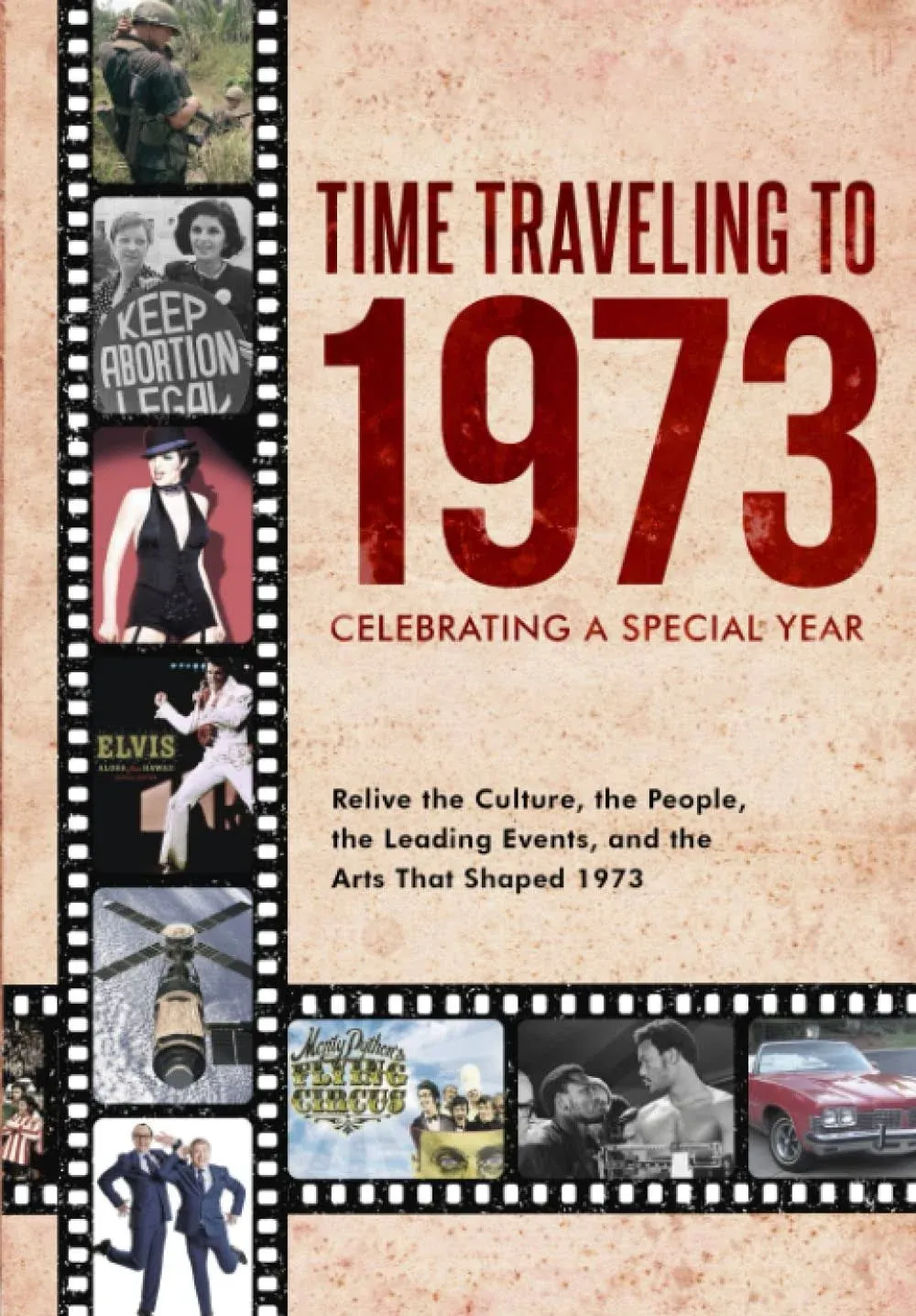 TIME TRAVELING TO 1973 CELEBRATING A SPECIAL YEAR PAPERBACK BOOK