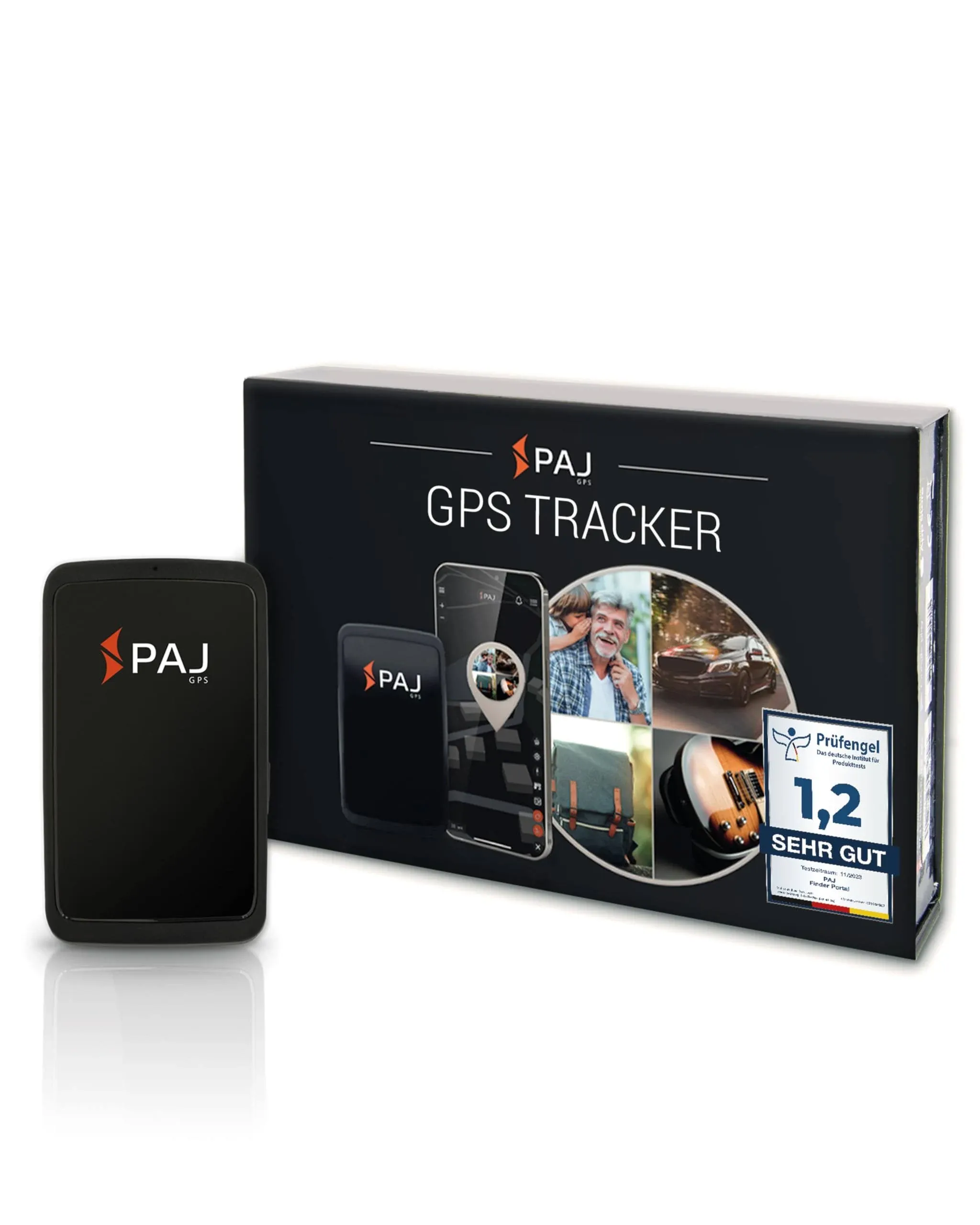 PAJ GPS Allround Finder 4G – GPS Tracker for Cars, Vehicles, People &amp; Objects – 