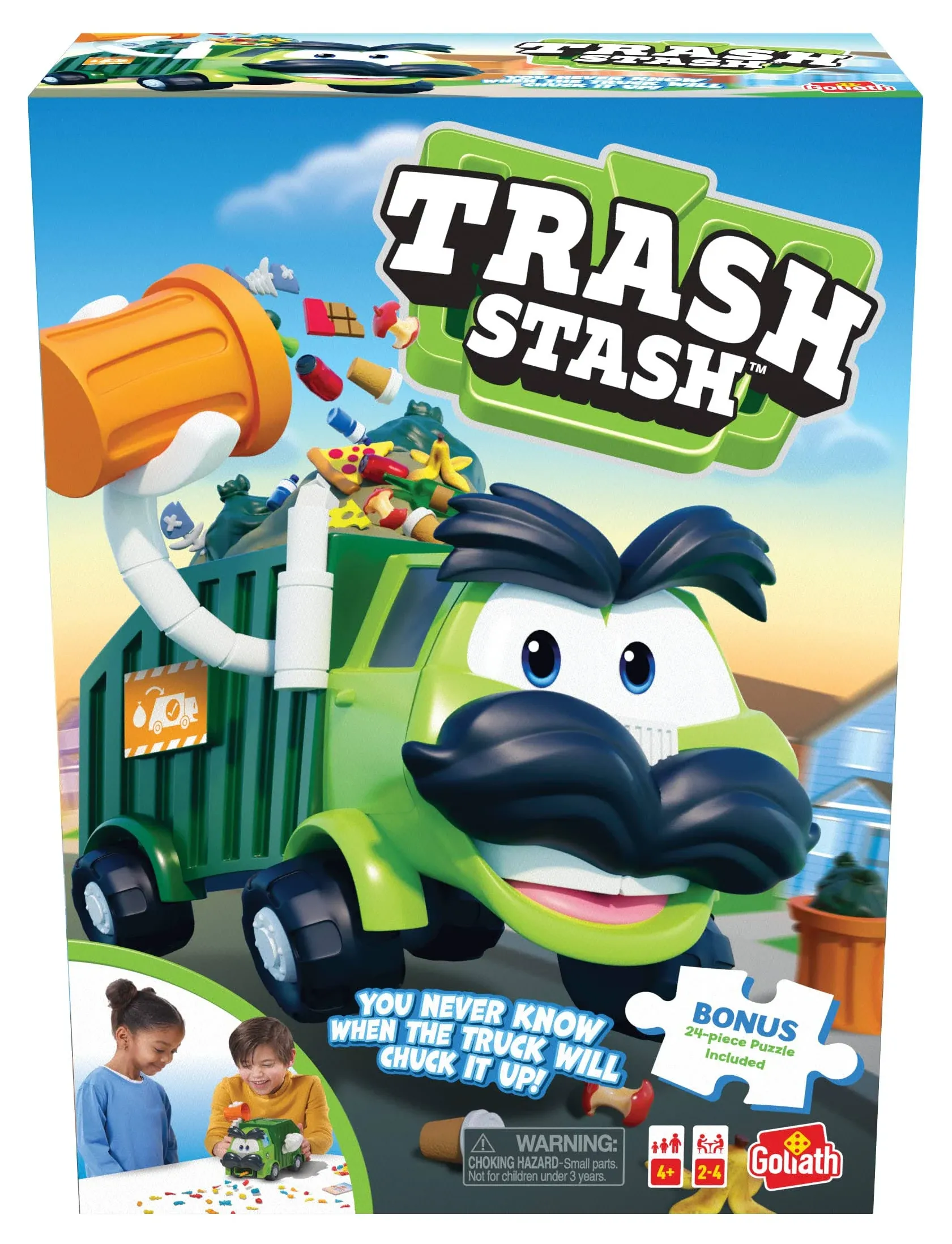 Trash Stash Kids Action Games