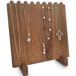 MOOCA Wooden Plank Necklace Jewelry Display Stand