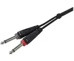 Monoprice 1/4inch TRS Male to two 1/4inch TS Male Insert Cable