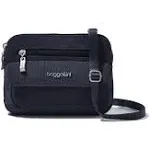 Baggallini Modern Everywhere Mini Crossbody Women-7x0.8x5.5 Cross Body Small Purse Travel Bag-Quick-Access Pocket