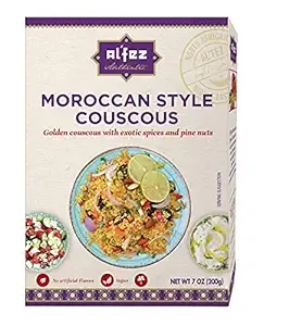 Al'Fez Moroccan Spiced Couscous, 7 oz, Pack of 6, No Artificial Flavors, Vegan, Vegetarian, Packing May Vary