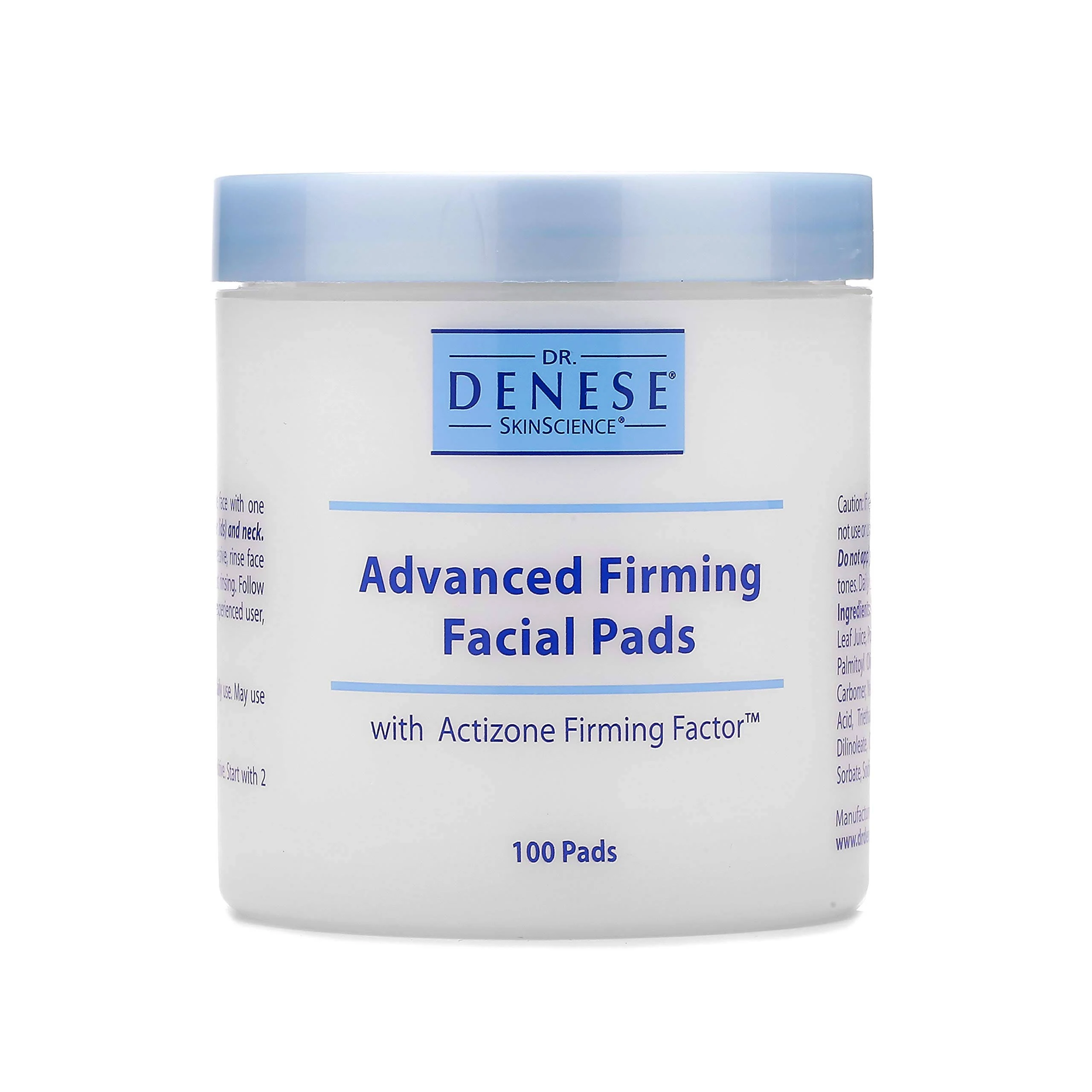 Dr. Denese SkinScience Advanced Firming Facial Pads - 100 PADS*New-Seale<wbr/>d Liner