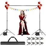 GLOSHOOTING Backdrop Stand 10x7ft(WxH)