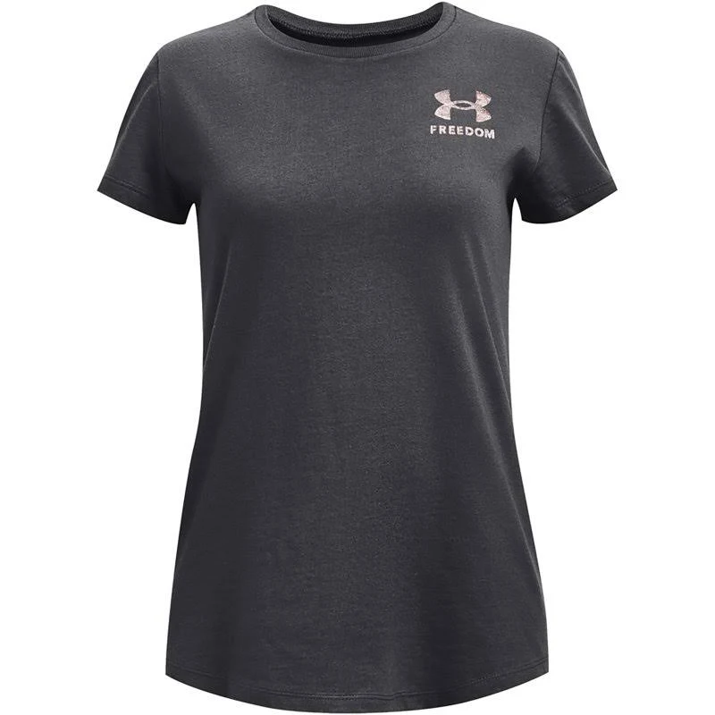 Under Armour Girls' Freedom Flag T-Shirt