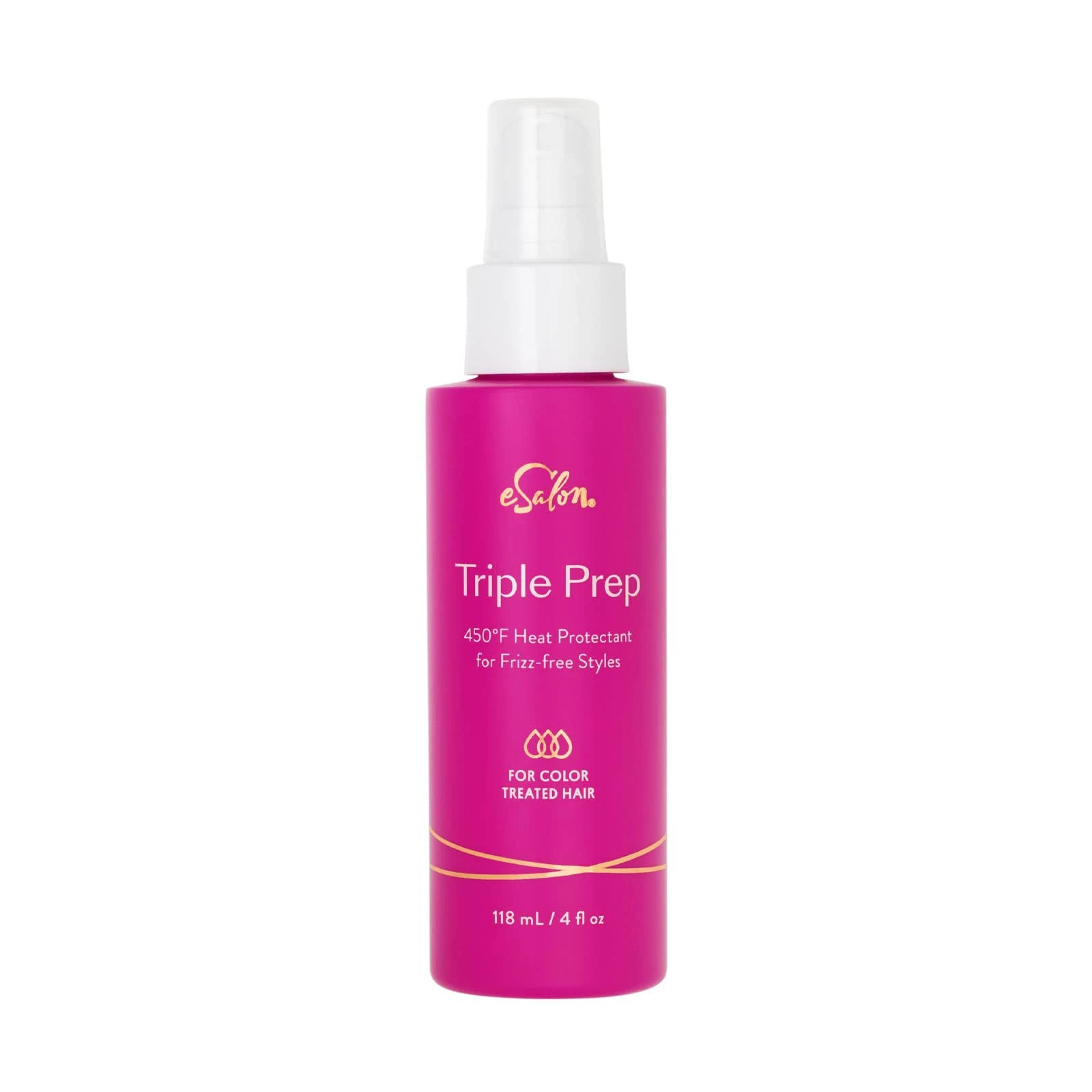 e Salon Triple Prep Heat-Activated Hair Protectant Spray