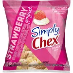 Simply Chex Strawberry Crème Snack Mix Family Size, 13.5 OZ