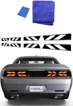 GRIDREADY Tail Light Decal fits 2015-2023 Dodge Challenger Accessories. Sticker Kit for 2015, 2016, 2017, 2018, 2019, 2020, 2021, 2022, 2023 Dodge