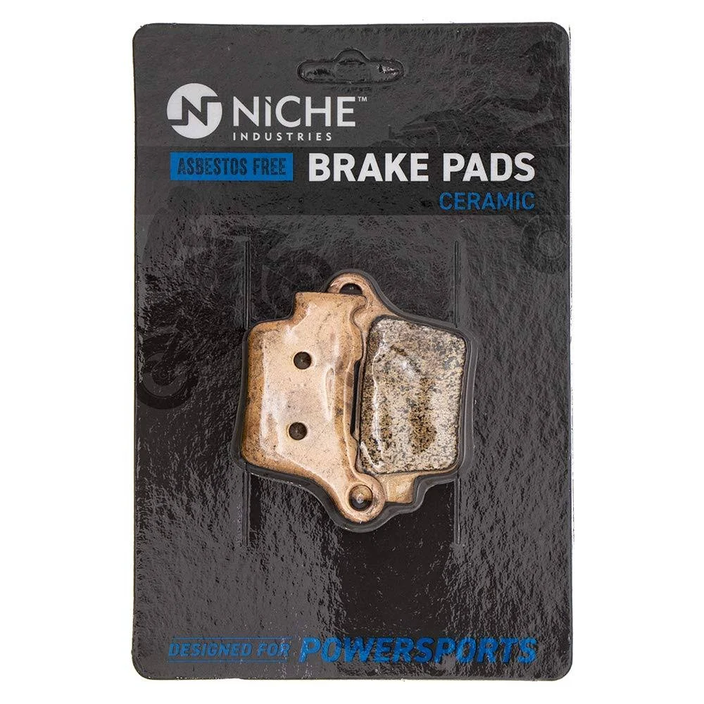 NICHE Brake Pad Set for Husaberg Husqvarna FE350 TC250 TC125 54813090300 54813990200 Rear Ceramic