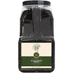 Us-farmers Natural Premium Black Pepper Whole in Jar, 5.25 lb, Extra Volume, Pepper Whole in Bulk, Black Pepper Smasher Refilling with Lid, Chef's