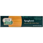 ZENB Plant Based Spaghetti - Made From 100% Yellow Peas, Gluten Free Pasta, Non-GMO & Vegan, 17g of Protein & 11g of Fiber In Every 3 oz Serving, Spaghetti - 8 oz Boxes (Pack of 3)