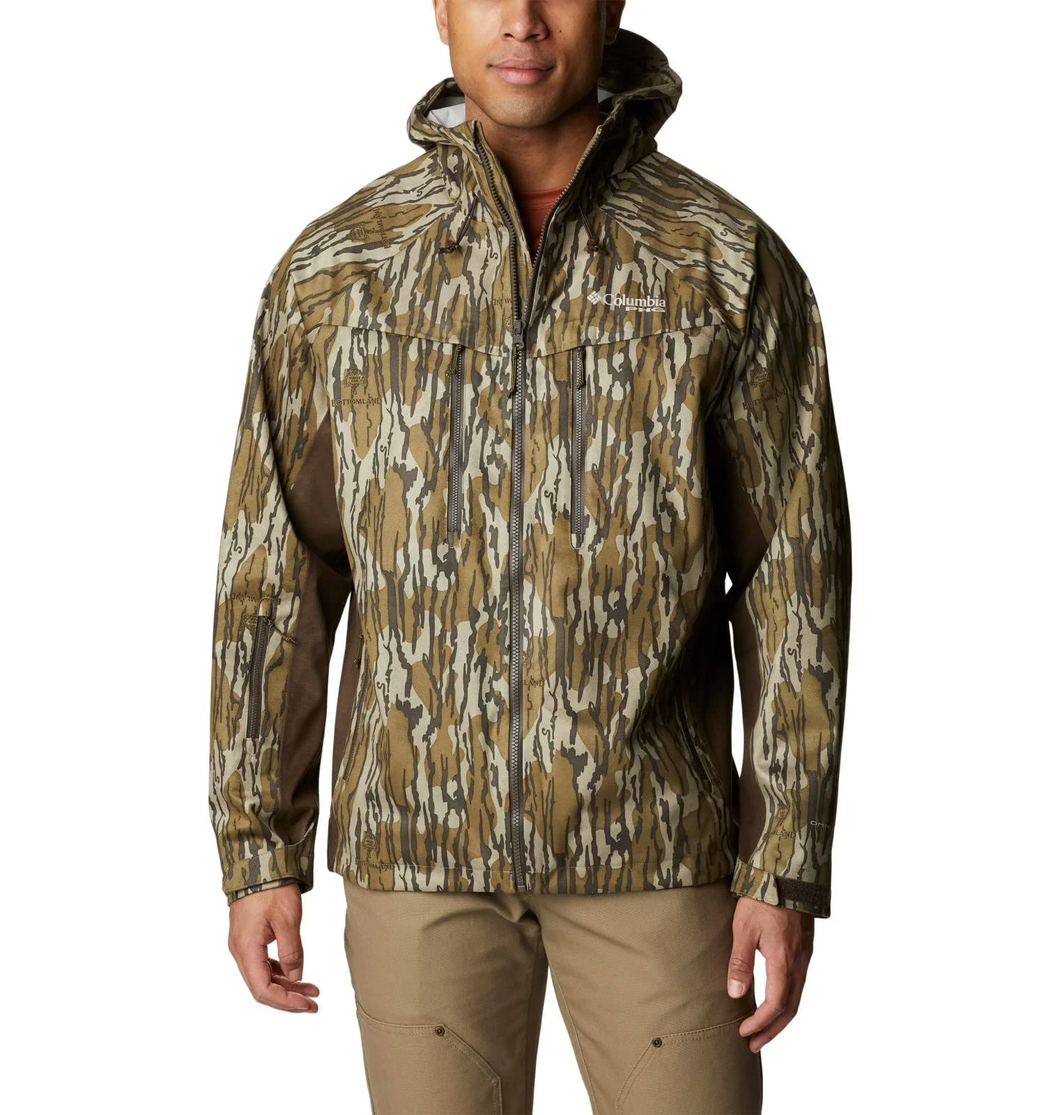 Columbia Men's Trophy Rack Silent Rain Jacket