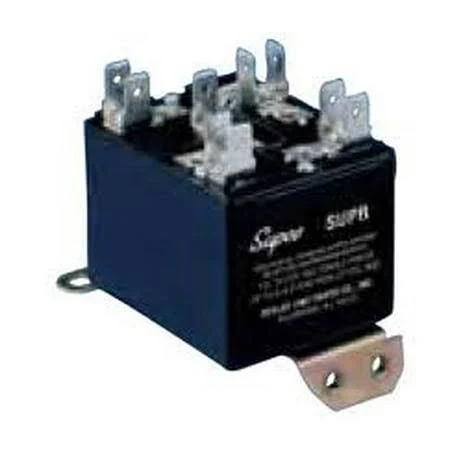 Supco SUPR Universal Potential Relay, Single Phase, 110 - 270 Operating Voltage, 30 A Load Current