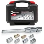 Powerbuilt Alltrade 648649 Kit 21 Clutch Pilot SAE/MM Tool Set Silver