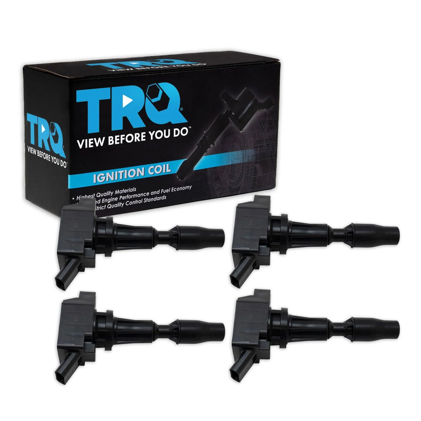 TRQ Ignition Coil Set for 2017-2020 Hyundai Ioniq and Kia Niro