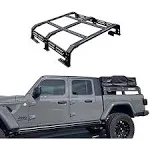 Plus Truck Adjustable Bed Rack Cargo Carrier Compatible with Full-Size & MID -Size Truck