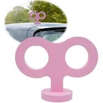 3D Car Wind up Key, Cute Clockwork Wind up Key for Back of Car Roof Decoration 