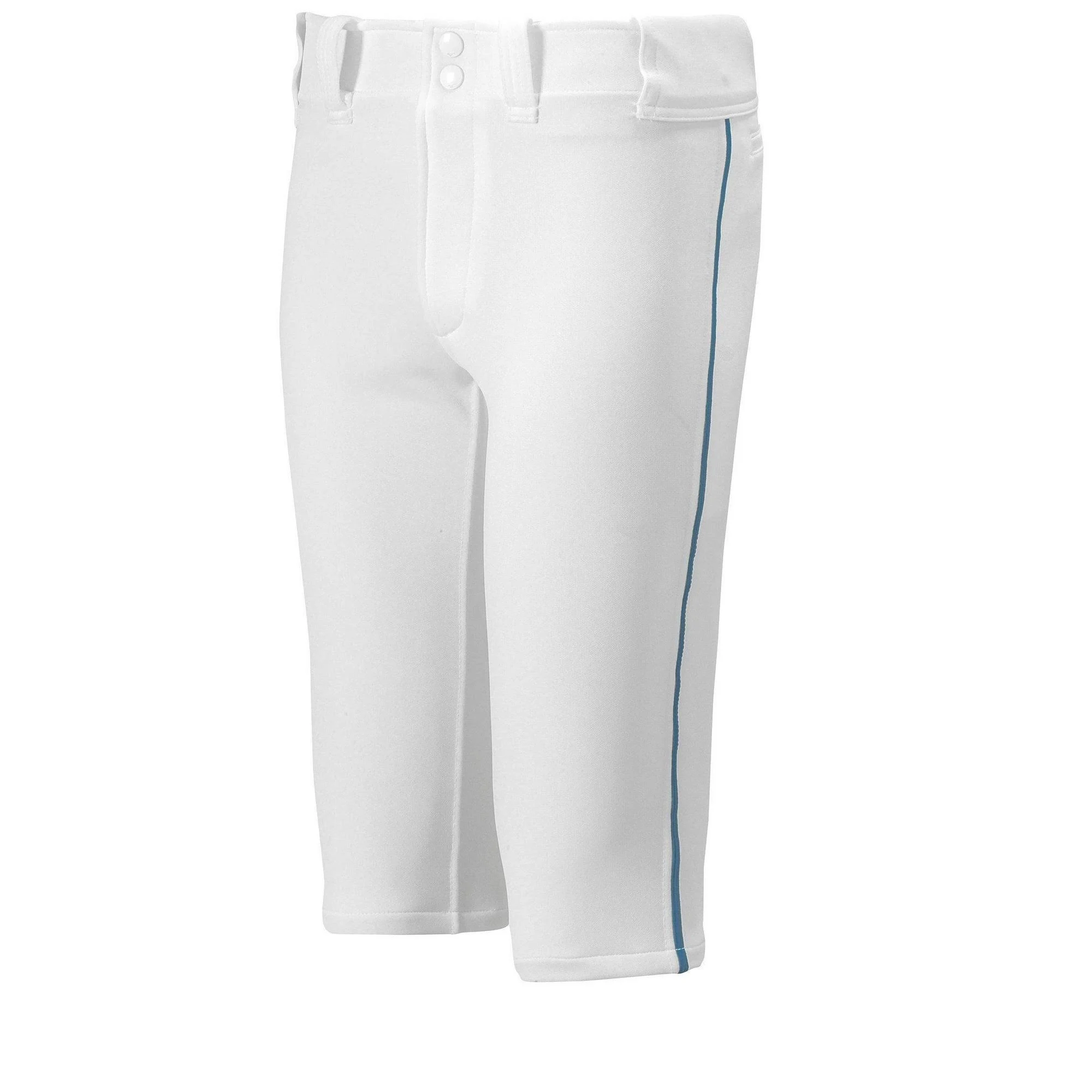 Mizuno Youth Select Short Pants Pipped - Gray Royal