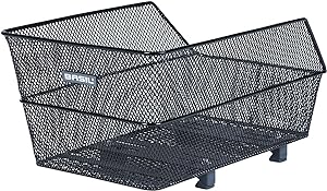 Basil Cento WSL Rear Basket - Black