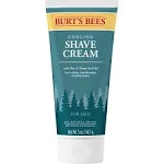 Burt's Bees Cooling Shave Cream For Men with Aloe & Hemp