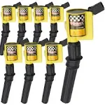 High Performance Ignition Coil 8 Pack -Upgrade 15% More Energy For Ford