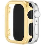 Anne Klein Premium Crystal Bumper, Compatible with Apple Watch, Seamless Fit, Easy Installation, Bumper for Apple Watch