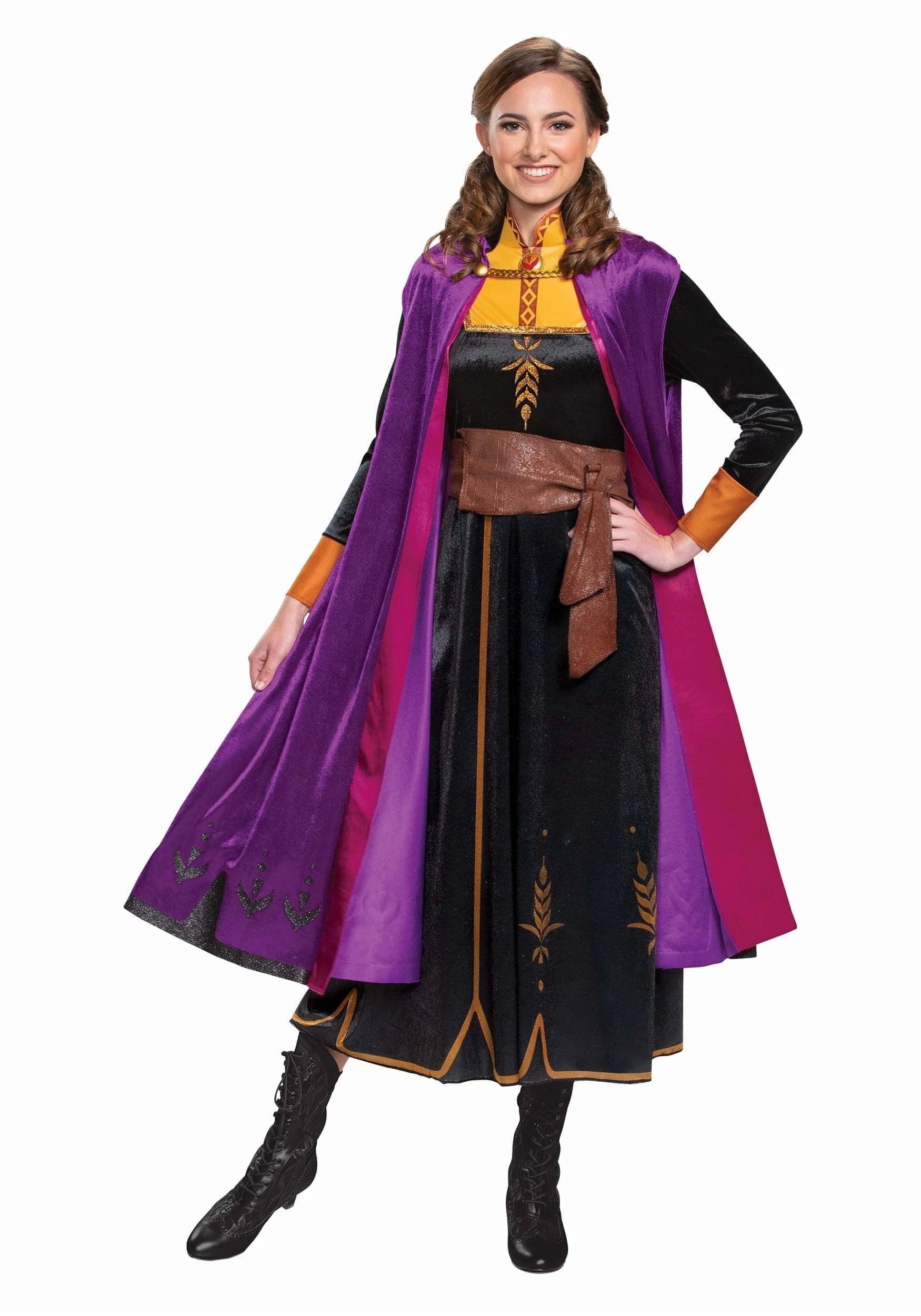 Disney Frozen 2 Deluxe Anna Women&#039;s Costume