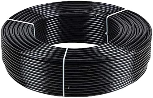 TYESMER 50 FT Pneumatic Air Line 1/4 Od Nylon Tubing,Air Line 1/4 inch Od,1/4 Air Line,15 Meters Air Brake Tubing Nylon Air Hose for Air Brake System Or