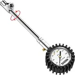 Tire Pressure Gauge 0-160 PSI for Truck, Semi Truck, ATV, RV &amp; Motorhome - Dual