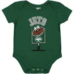 Outerstuff NFL Newborn (0M-9M) New York Jets Field Goal Bodysuit