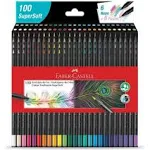 Faber-Castell Color Pencil, EcoPencil Supersoft, 1207100SOFT, 100 Colors