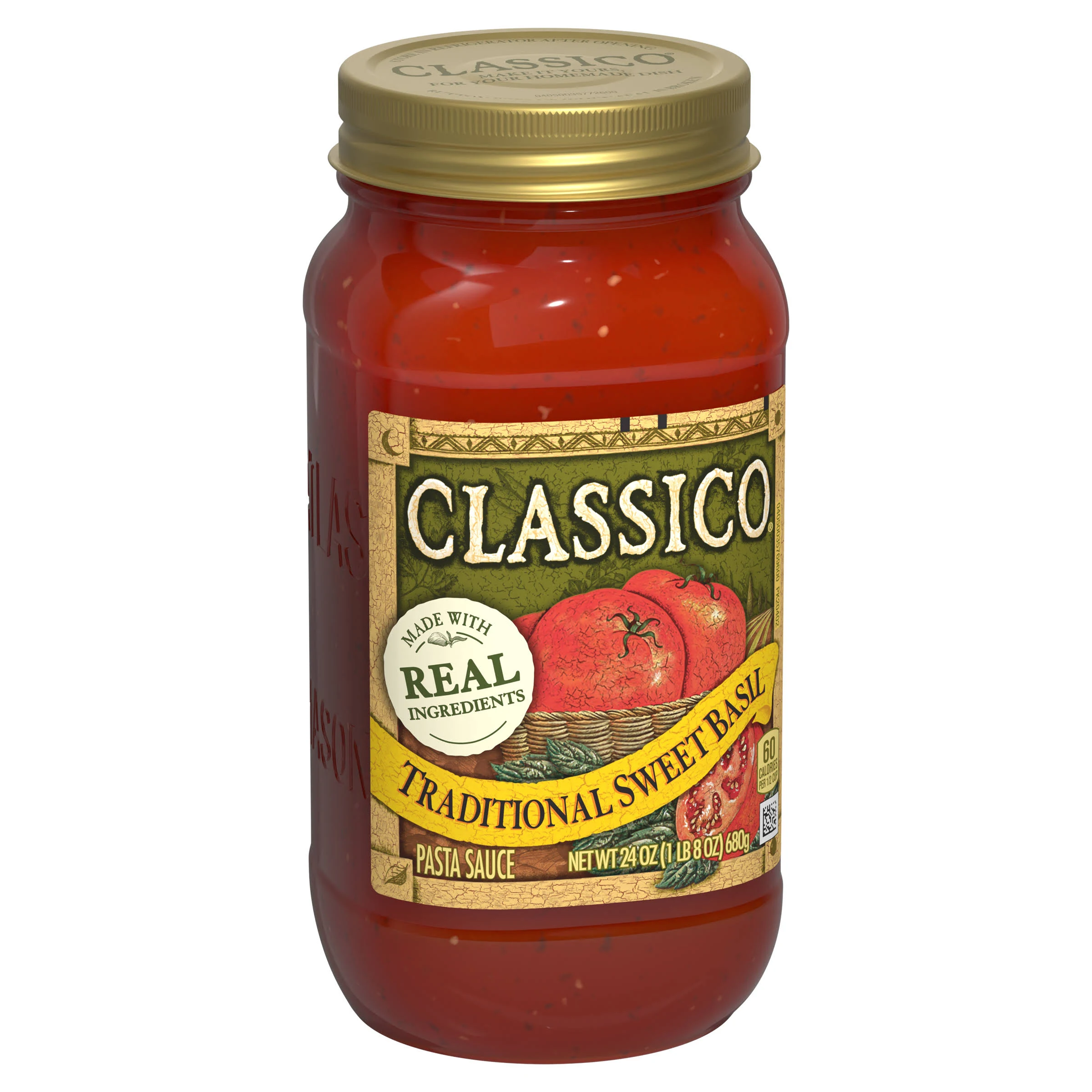 Classico Traditional Sweet Basil Pasta Sauce