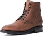 Thursday Boot Company Men's Terracotta Leather Captain Lace-Up Size 10