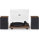 Crosley C62 Record Player with Speakers - Walnut