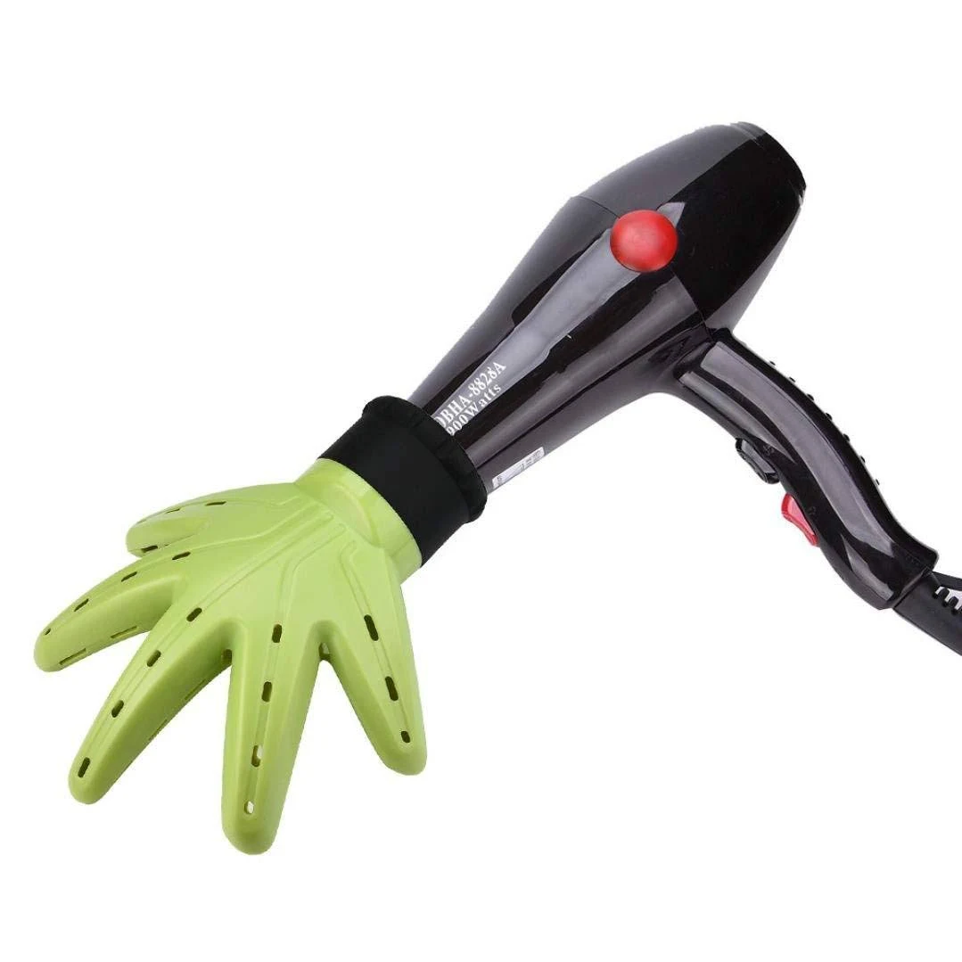 Wensltd Clearance! Universal Hand Diffuser Hair Dryer Hairdressing Salon Curly Hair Style Tools Attachment (Green)