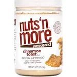 Nuts ‘N More Cinnamon Toast Peanut Butter Powder, All Natural Keto Snack, Low ...