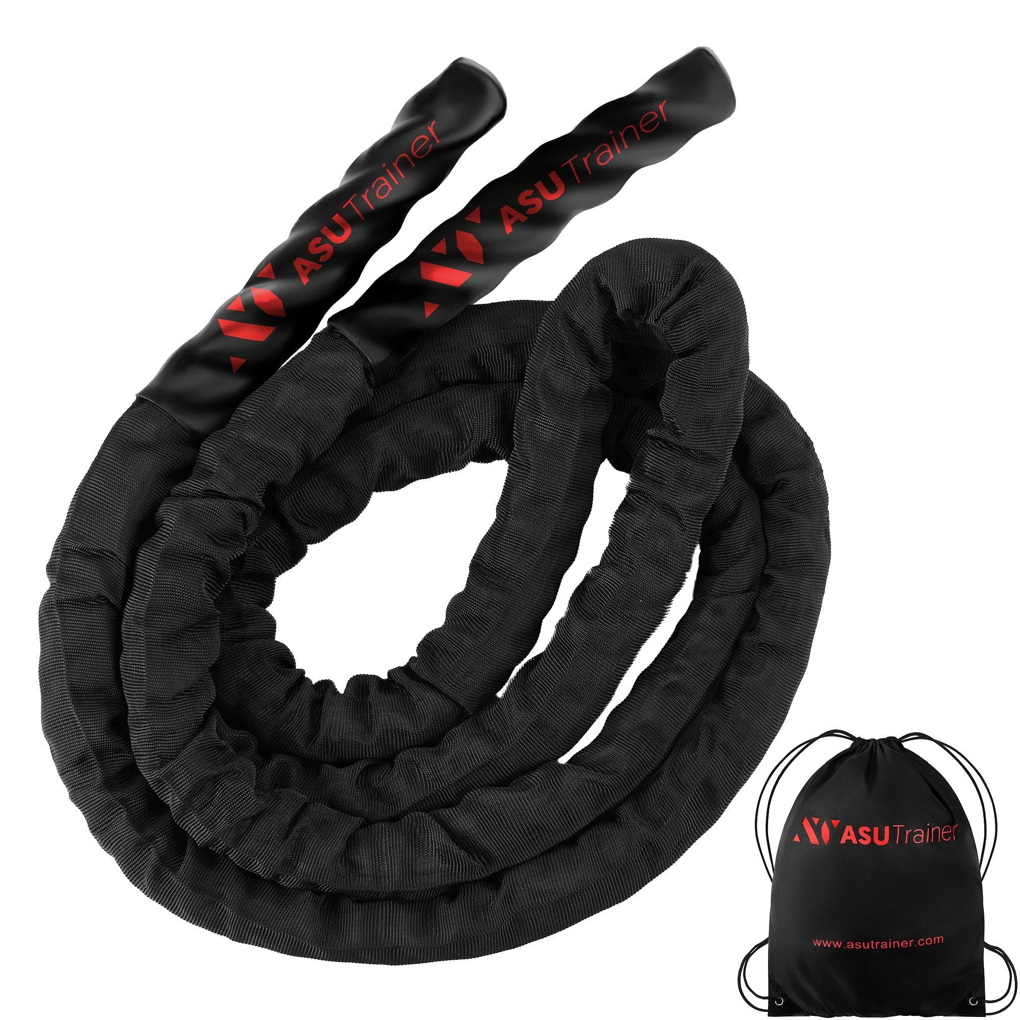 Weighted Jump Rope by ASU Trainer 1" x 9.9 ft - 3.5 lbs.