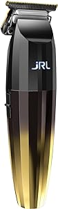 Amazon Series JRL FreshFade 2020T-G Trimmer - Professional Hair Trimmer w/Cool Blade Technology for Men's Grooming - Rechargeable Trimmer w/Stainless Steel Blades and Corrosion Proof (Gold)